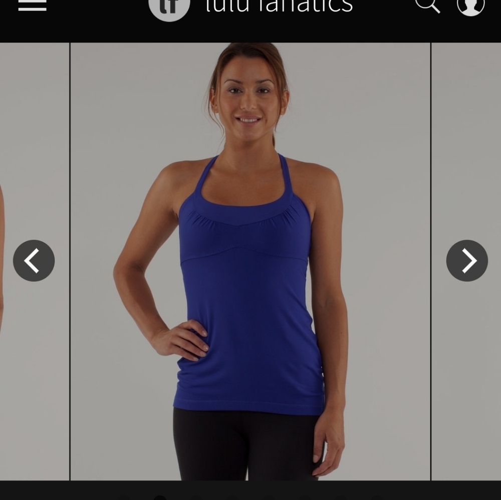 Lululemon scoop me up tank